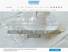 Tablet Screenshot of diskomat.se